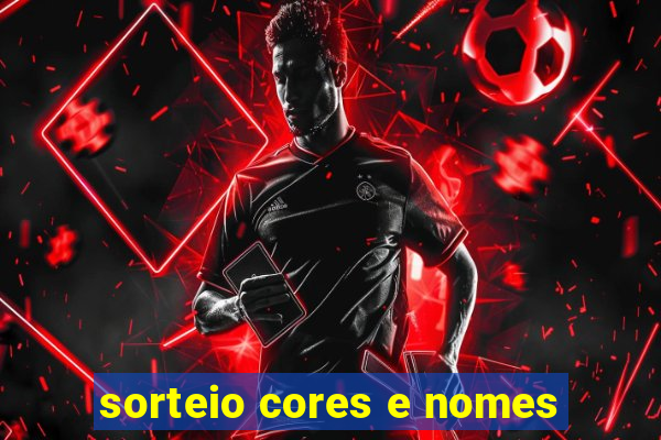 sorteio cores e nomes